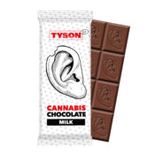 Tyson 2.0 Cannabis Chocolate Milk and Dark THC Free (15x100g) - Image 2