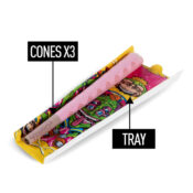 Monkey King King Size Cones 3-Cones Pack with Tray (18pcs/display) - Image 4