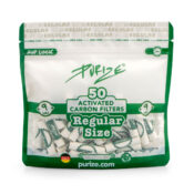 PURIZE Activated Carbon Filter - Regular Size 9mm (8x50pcs)