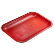 RAW Red Matte Murder'd Rolling Tray 17.5x27.5 cm - Image 2