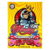 Monkey King Transparent 100% Natural Cellulose Rolling Paper (24pcs/display) - Image 2