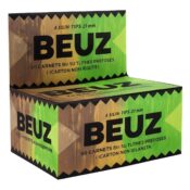 BEUZ Unbleached Filter Tips Brown 21mm (50pcs/display)
