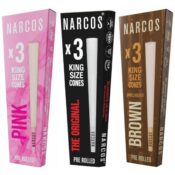 Narcos King Size Cones 109 mm (32pcs/display)