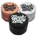Best Buds Mighty Aluminium Grinder 4 Parts 60mm