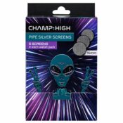 Champ High Pipe Silver Screens 16mm (100 pack/box)