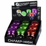 Champ High Skull Head Grinder 42mm (9pcs/display) Champ High Skull Head Grinder 42mm 9pcsdisplay