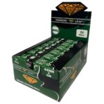 Diamond Leaf Natural Bleached Rolls (24pcs/display) Diamond Leaf Natural Bleached Rolls