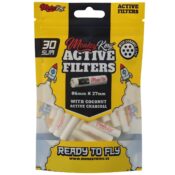 Monkey King Active Charcoal Filters 6mm x 27 mm (10 packs/display) - Image 3