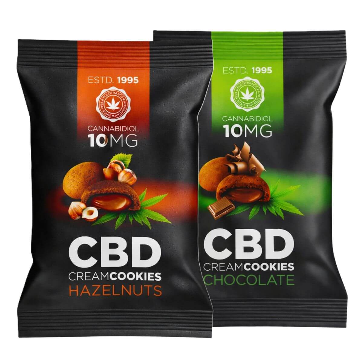 Multitrance Cream Cookies 10mg CBD (24pcsdisplay) Haze Cream Cookies 10mg CBD (24pcs/display) - Image 1