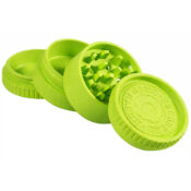 Santa Cruz Biodegradable Hemp Grinder 4 Parts – 55mm (8pcs/display) - Image 11