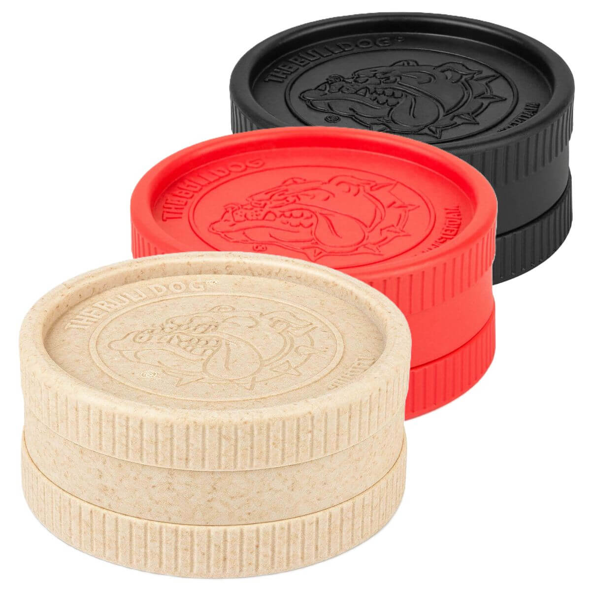 The Bulldog Eco 2-Parts Grinder – 55mm (24pcsdisplay) The Bulldog Eco 2-Parts Grinder – 55mm (24pcs/display) - Image 1