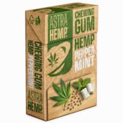 Cannabis Hemp Chewing Gums (20packs/display) - Image 2