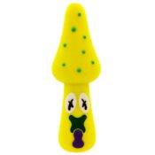 Mushroom Silicone Pipe 10cm - Image 3