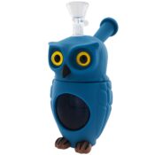 Owl Glass-Silicone Bong 6cm - Image 3