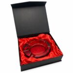 RAW Ruby Thick Ashtray with Giftbox