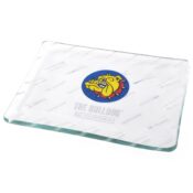 The Bulldog Shatterproof Glass Rolling Tray 16x12 cm - Image 3